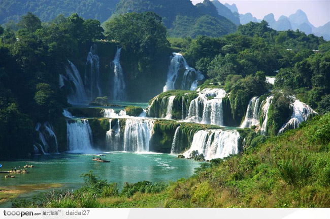 南宁德天瀑布简介_南宁德天瀑布介绍_南宁德