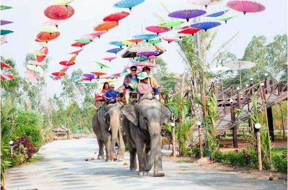 Pattaya清迈小镇遇中国春节假期受国内游客