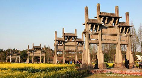 遨游网首页 景区景点 亚洲旅游 中国旅游 安徽旅游 黄山旅游 棠樾牌坊